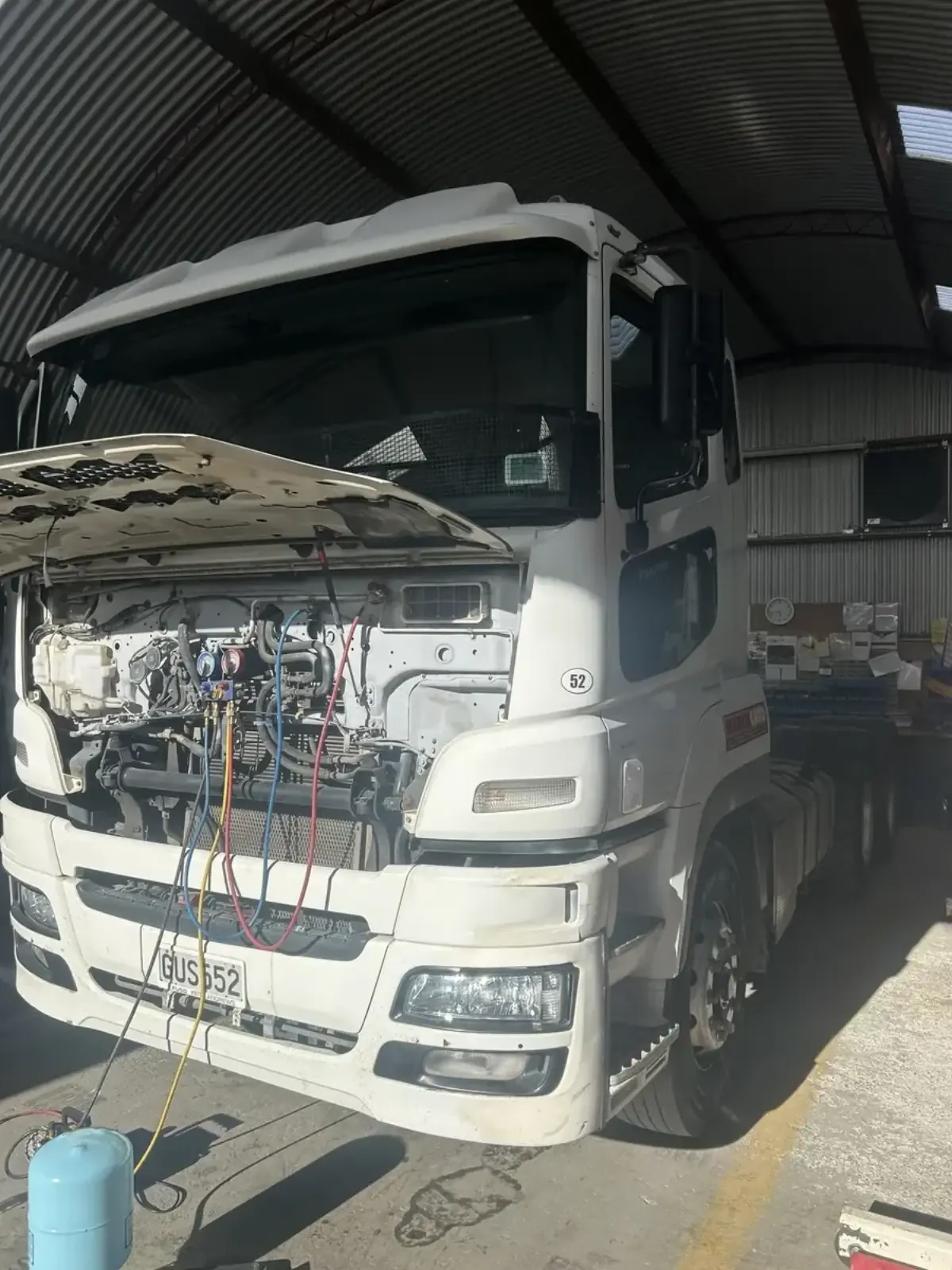 Fuso heavy duty truck electrical repair and diagnostics Auckland