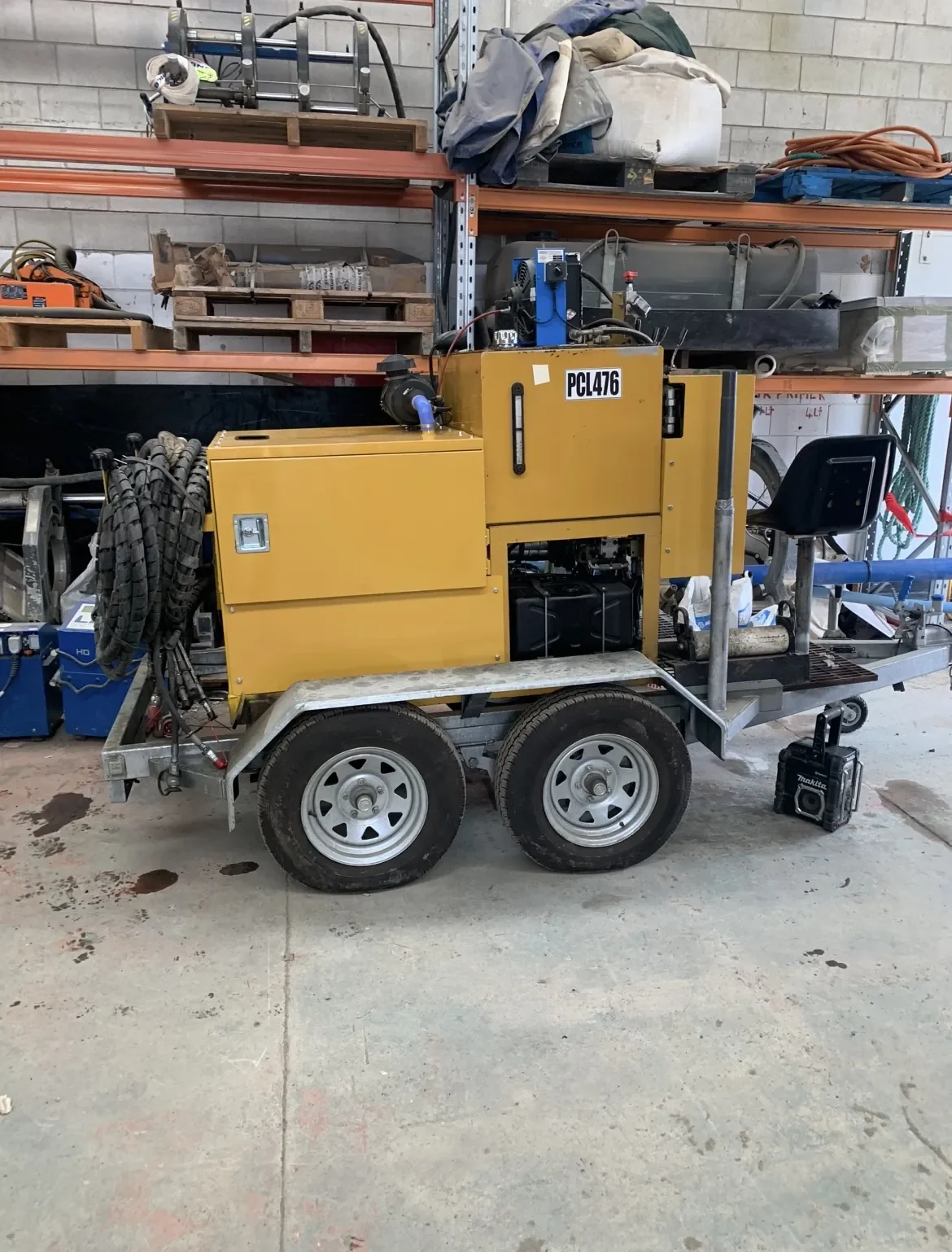 Custom power pack electrical installation and wiring harness fabrication